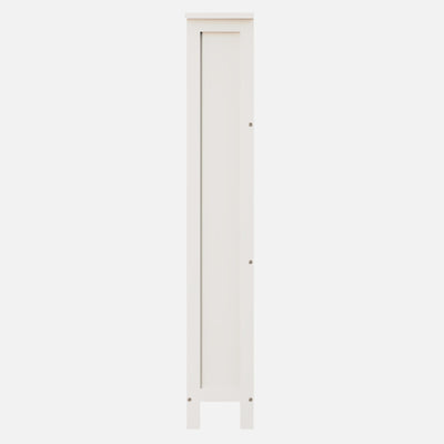 Bergen Three Tier Shoe Cabinet – White