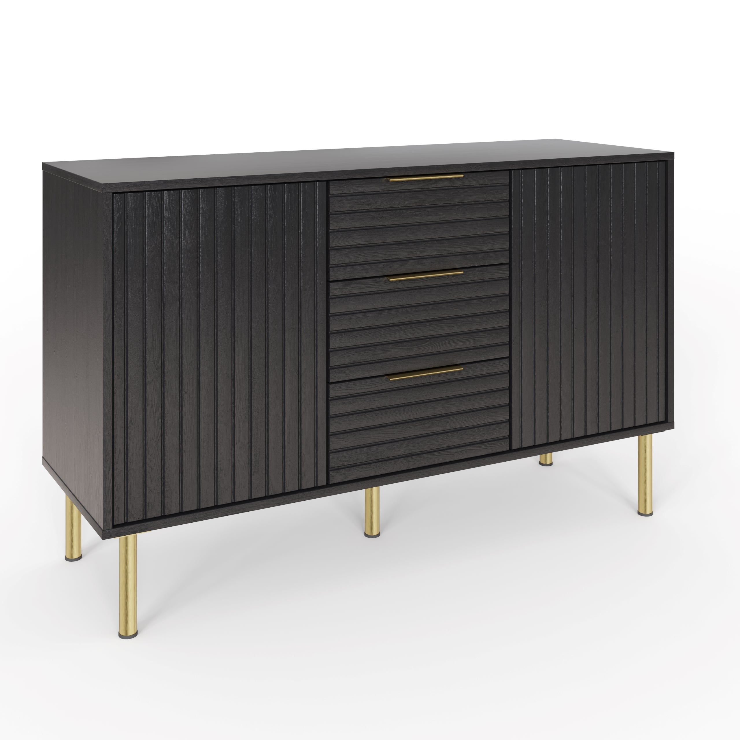 Nervata Sideboard Black – GFW, view 4