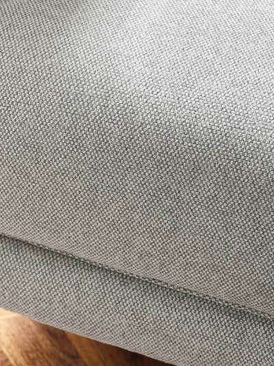 Remy 2 Seater Light Grey Fabric Sofa – Julian Bowen, view 7