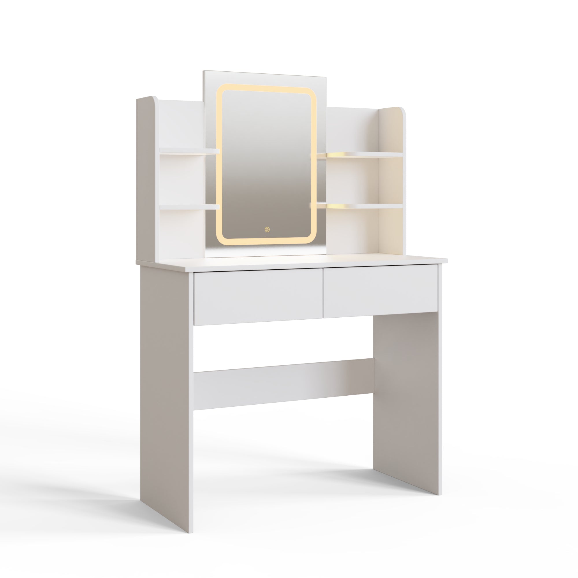 Sadie LED Dressing Table – White