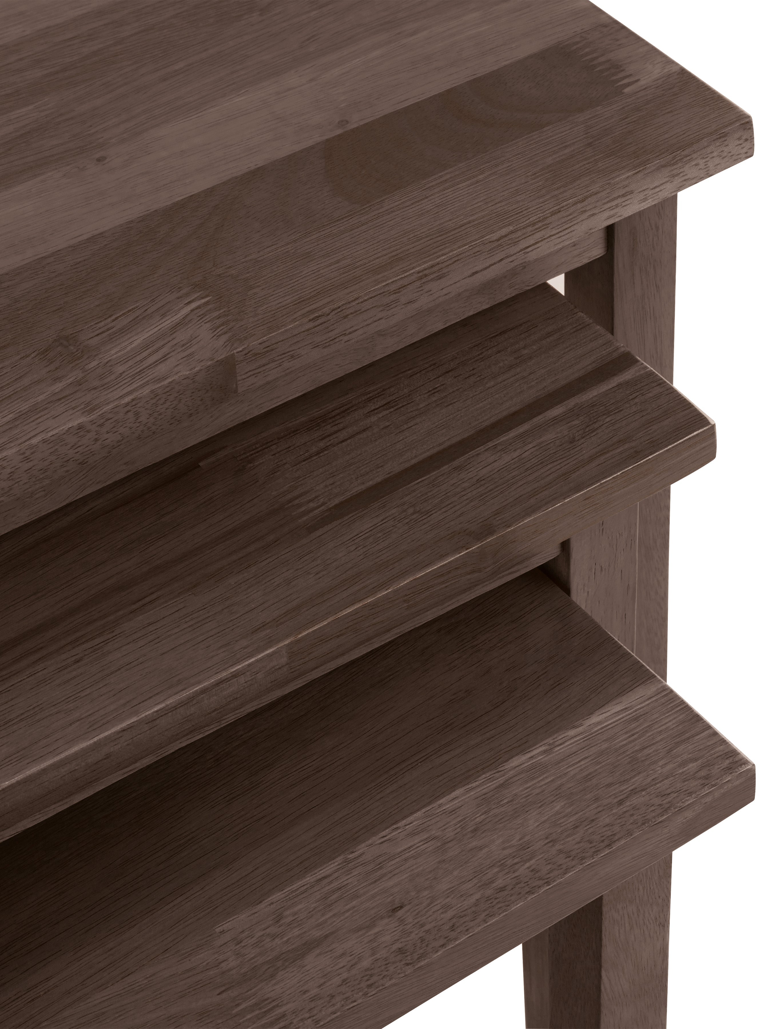 Cleo Walnut Nest of Tables – Julian Bowen, view 5