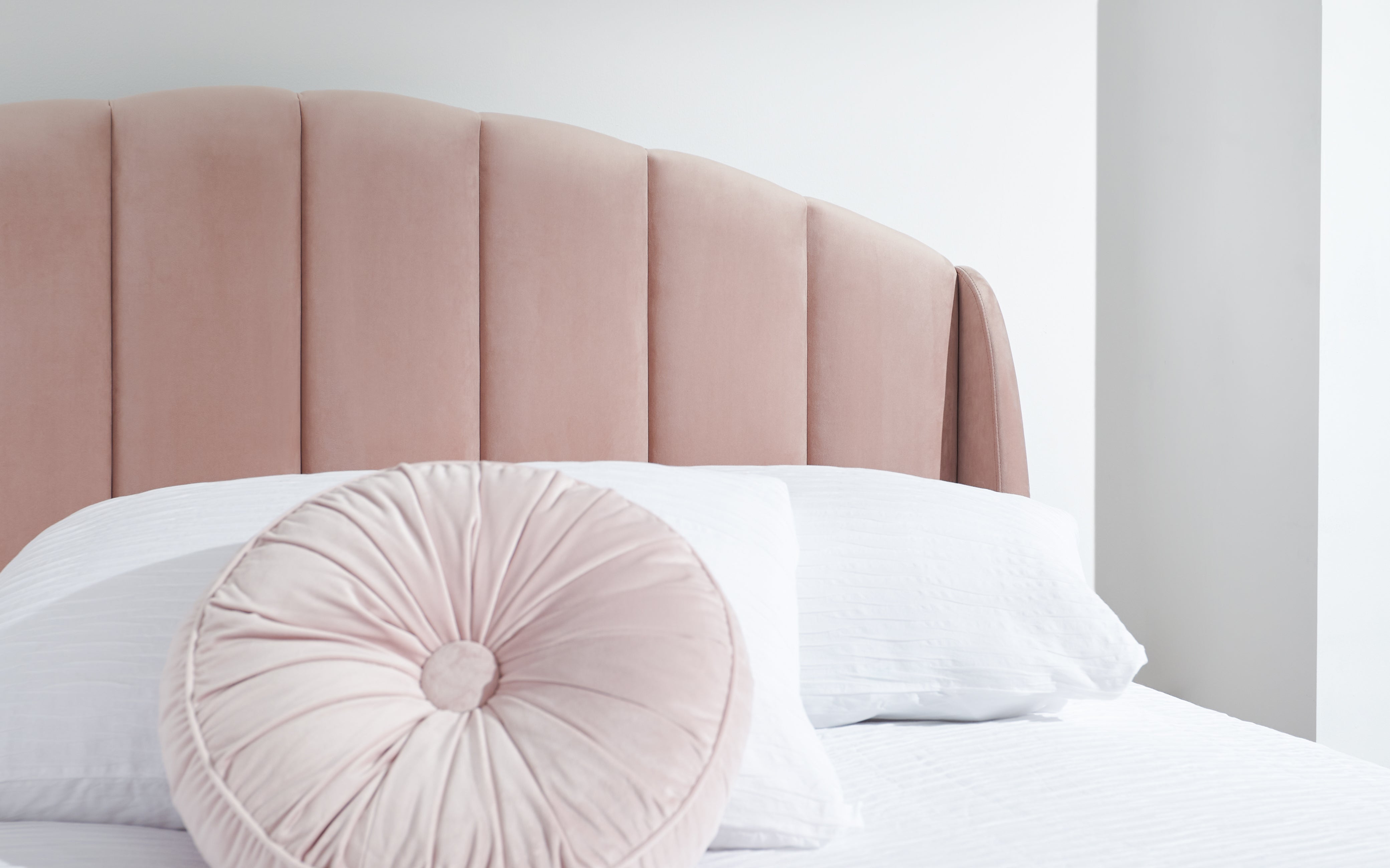 Pettine End Lift Ottoman Bed - Pink & Gold – GFW, view 4