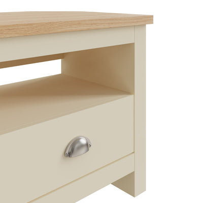 Lancaster Corner TV Unit Cream – GFW, view 3