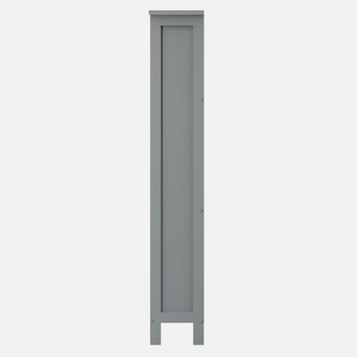 Bergen Three Tier Shoe Cabinet – Grey