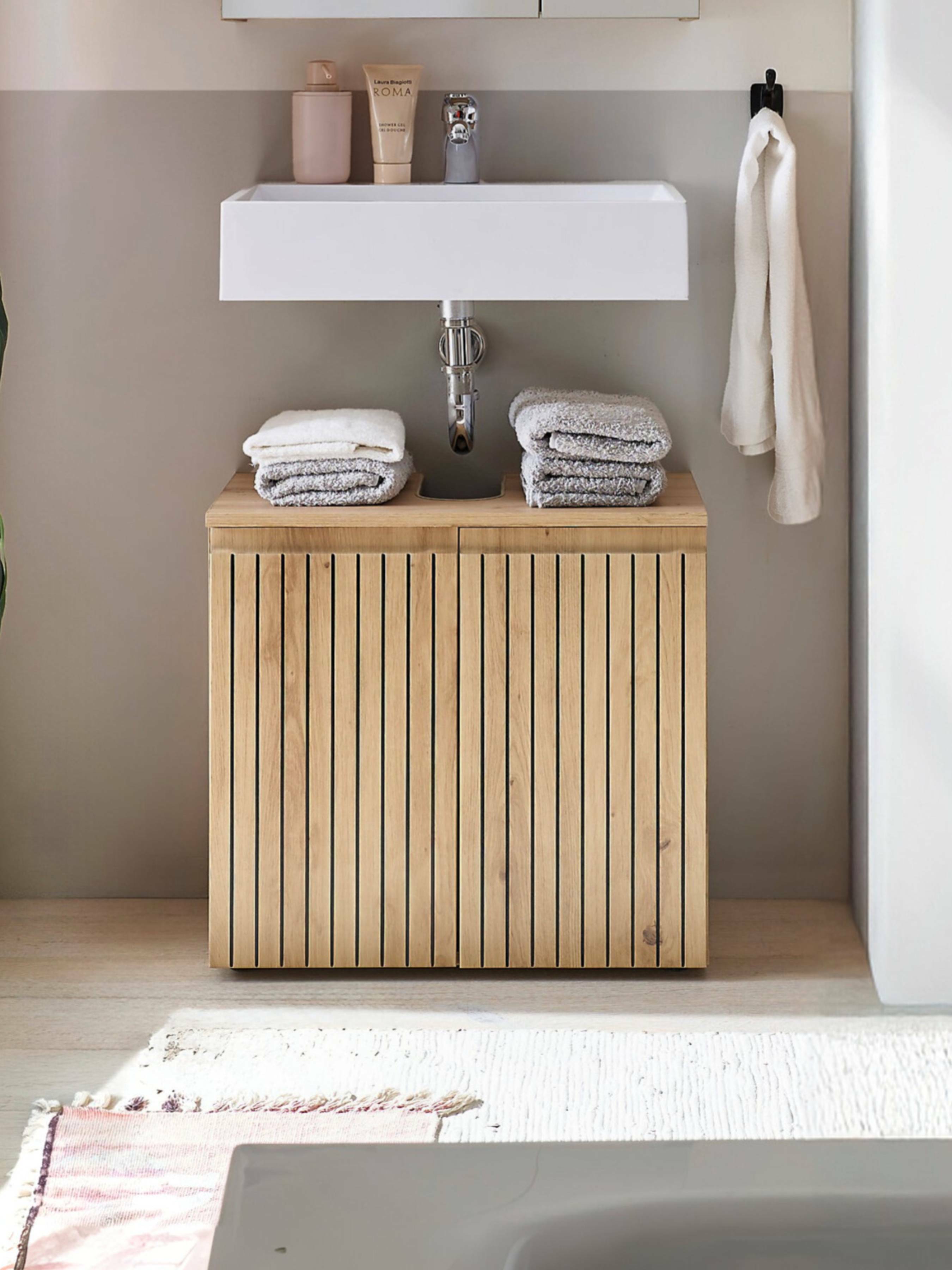 Austin 2 Door Under Sink Cabinet – Julian Bowen, view 2