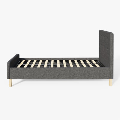 Ashbourne Fabric Upholstered Bed Grey – GFW, view 28
