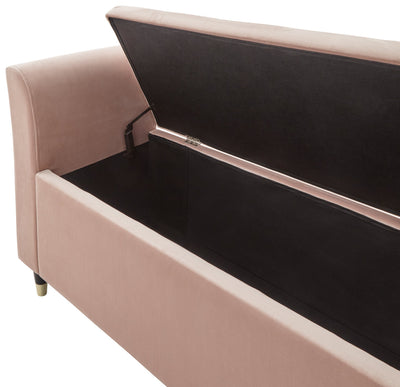 Genoa Window Seat Blush Pink Fabric – GFW, view 15