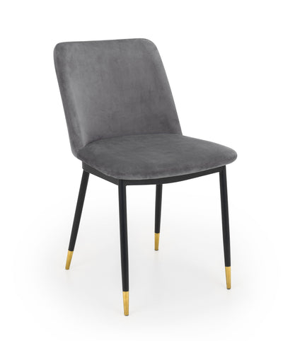 Delaunay Dining Chairs - Grey (Set Of 2) – Julian Bowen, view 3