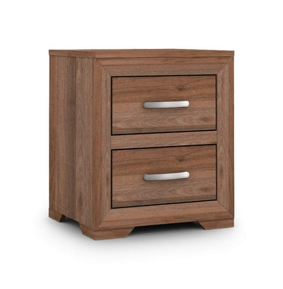 Julian Bowen Bedside Cabinets Buckingham 2 Drawer Bedside