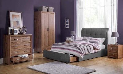 Julian Bowen Bedside Cabinets Buckingham 2 Drawer Bedside