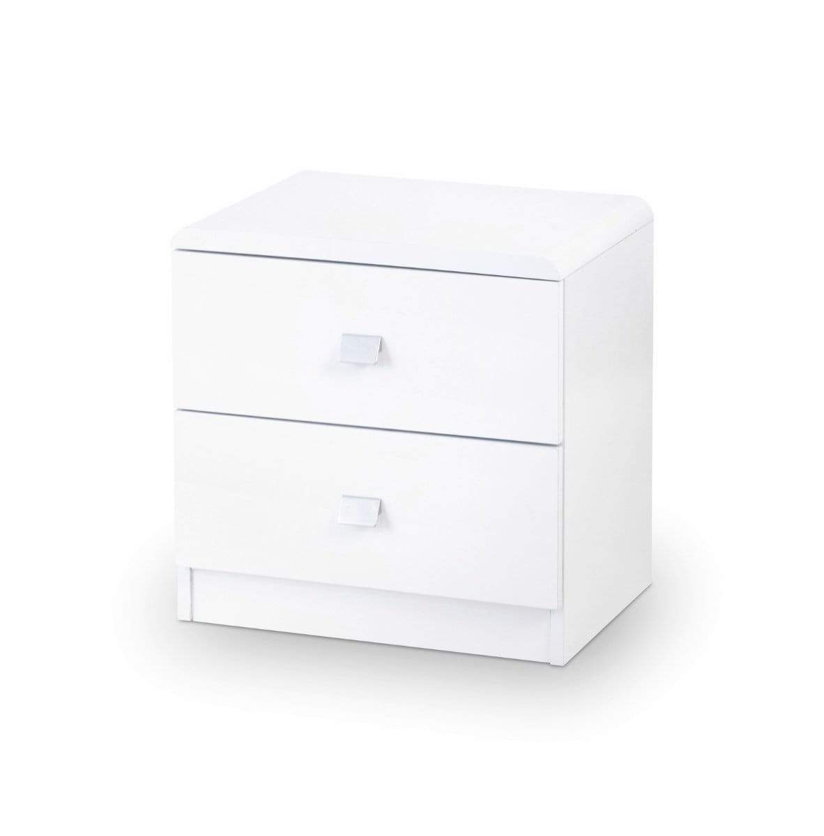 Julian Bowen Drawers Domino 2 Drawer Bedside