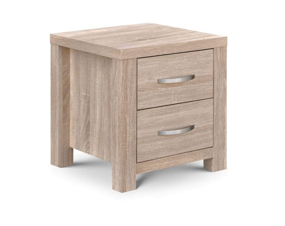 Julian Bowen Drawers Hamilton 2 Drawer Bedside