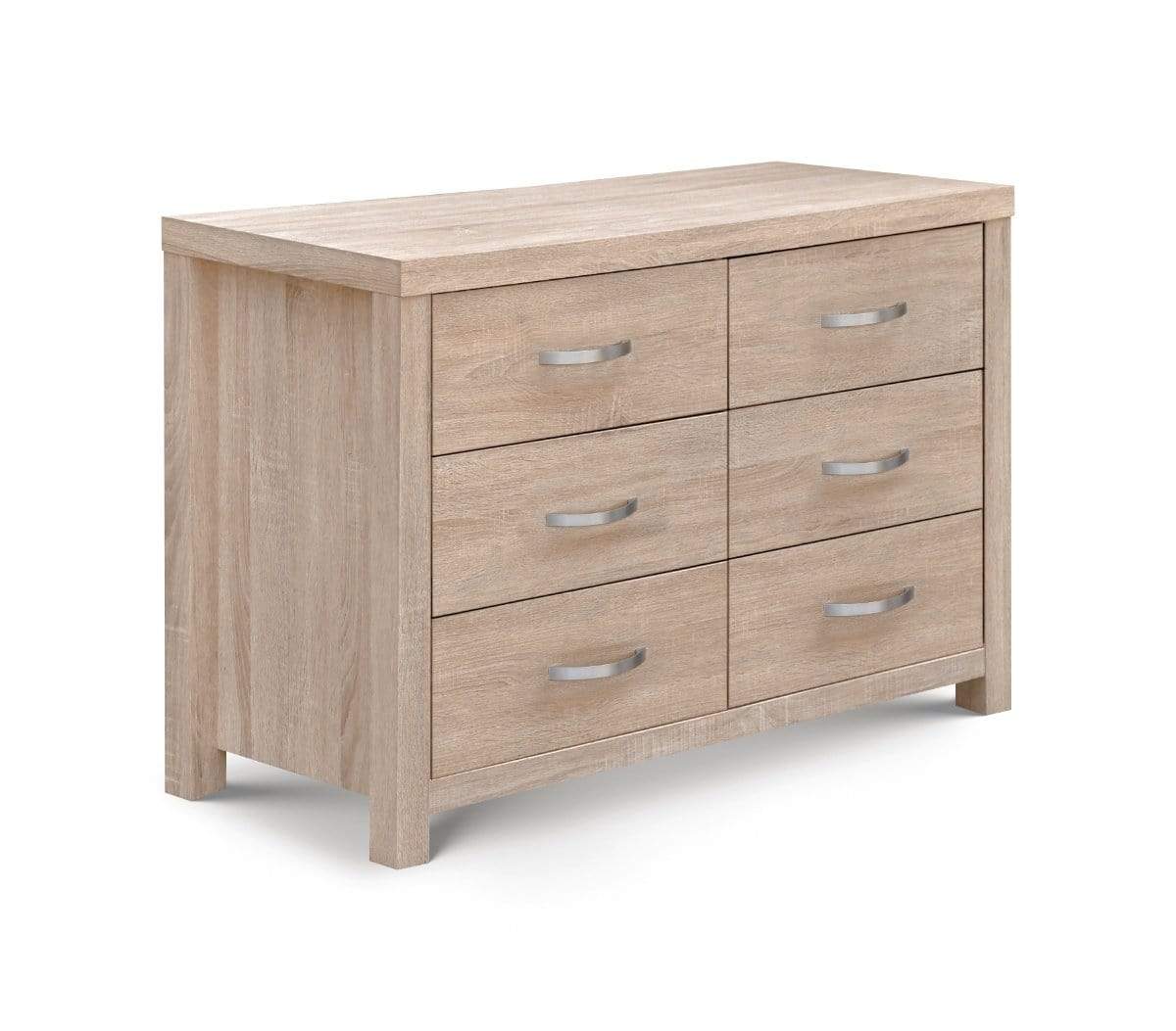 Julian Bowen Drawers Hamilton 6 Drawer Wide Chest