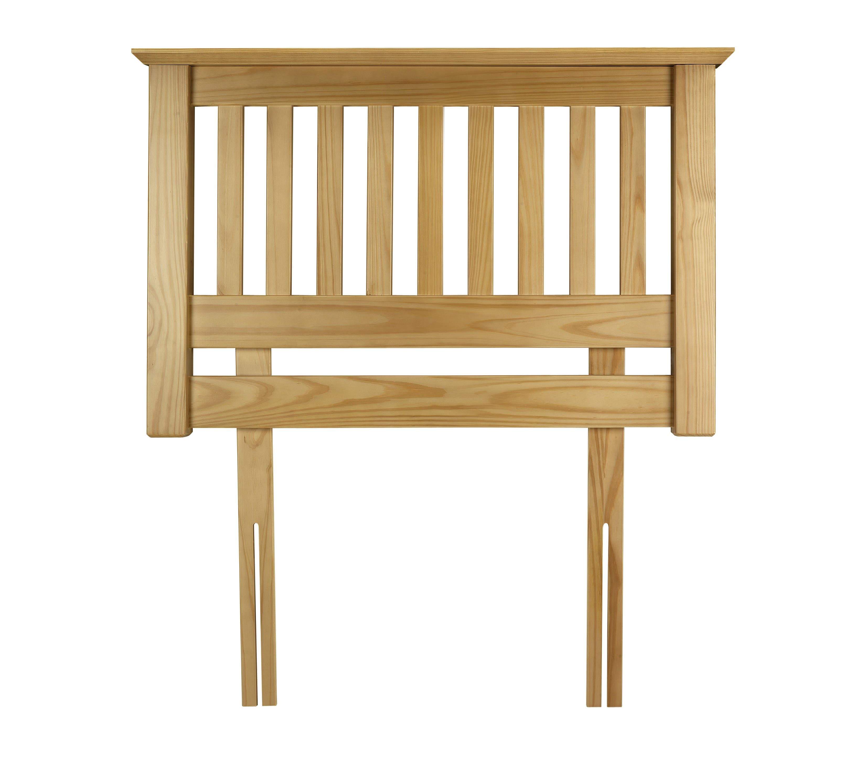 Julian Bowen HeadBoard Barcelona Pine Headboard - Headboard - Jb Antique