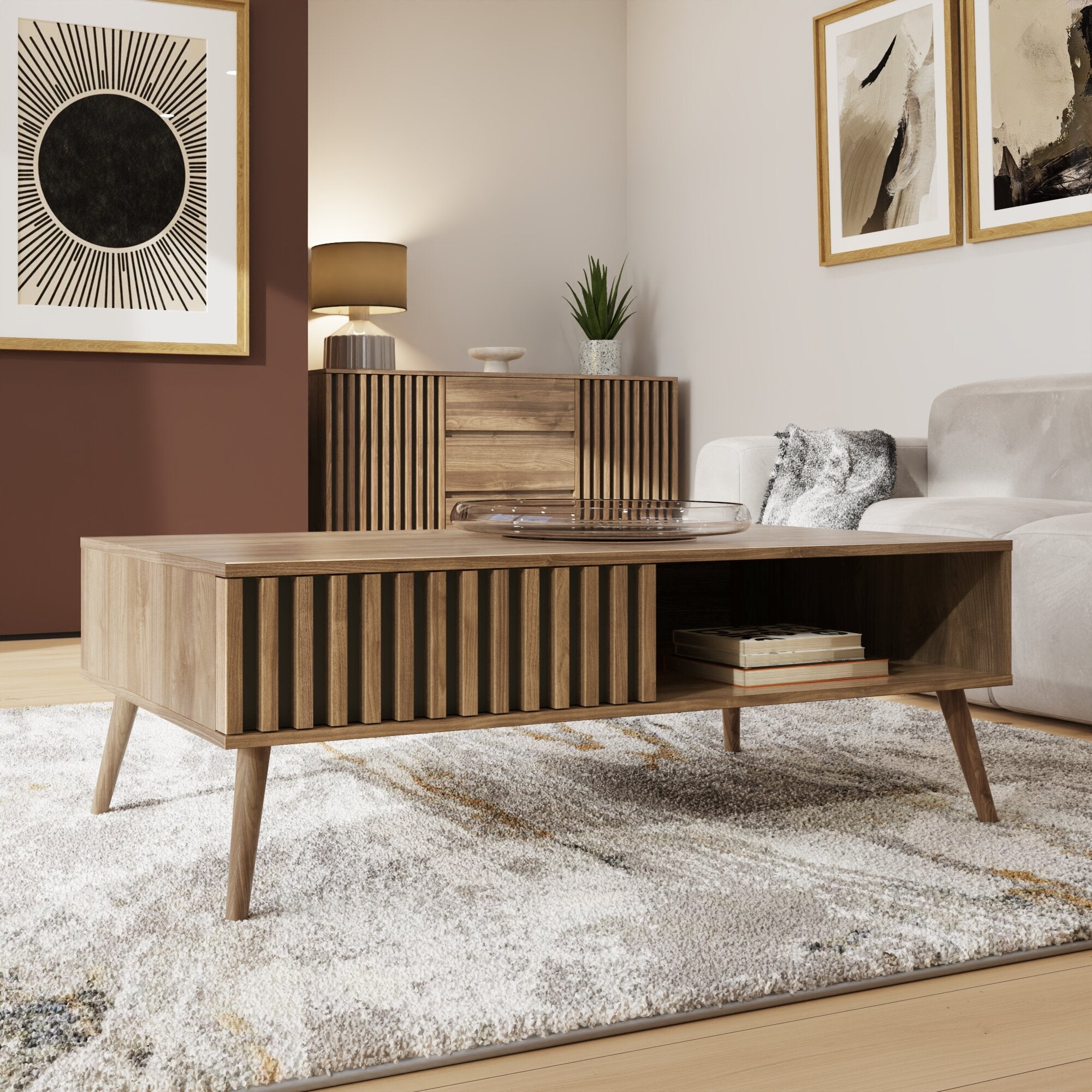 Rowan Coffee Table Oak – GFW, view 4