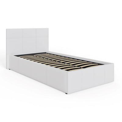 End Lift Ottoman Bed White – GFW, view 10