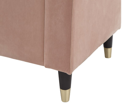 Genoa Window Seat Blush Pink Fabric – GFW, view 18