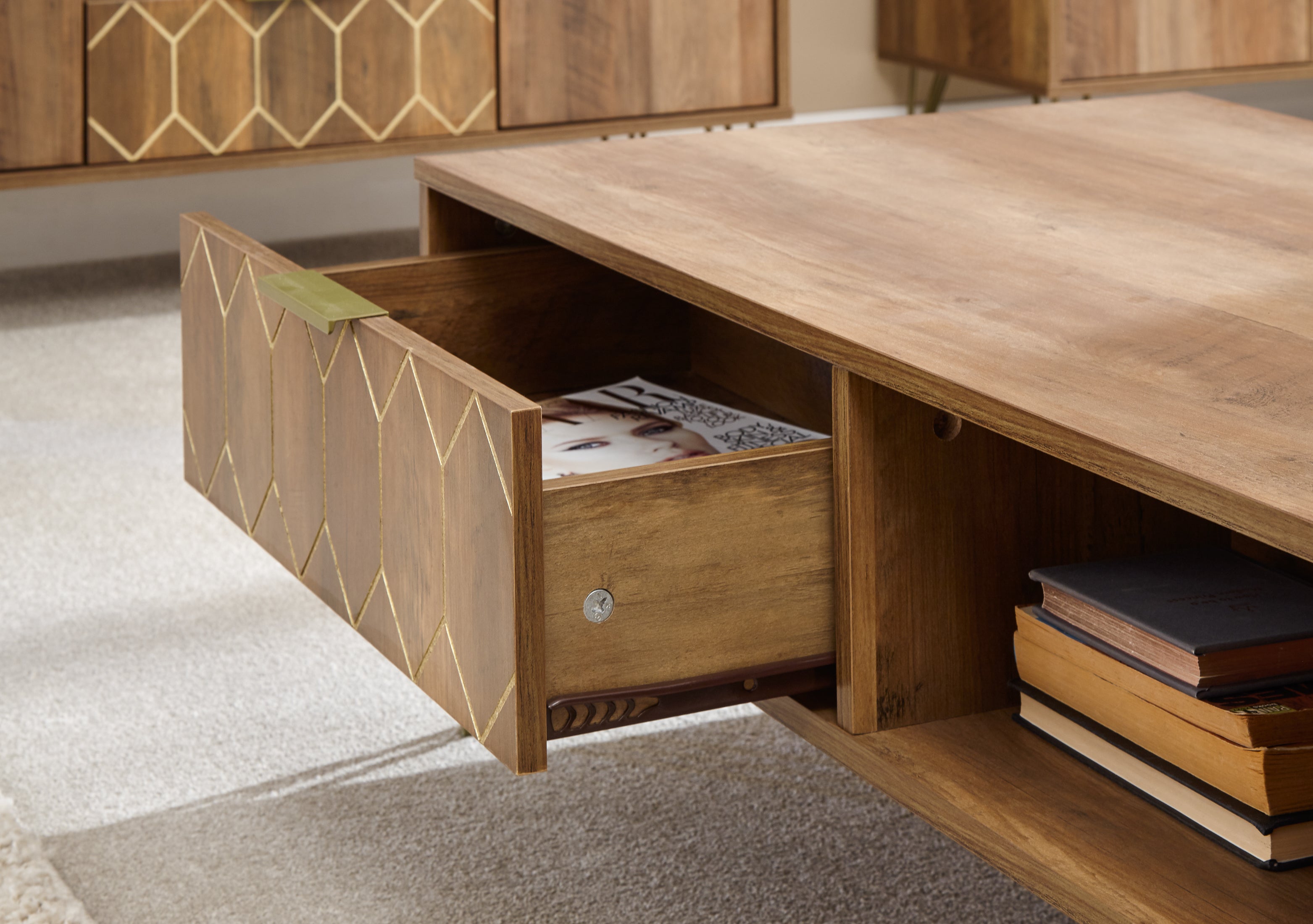 Orleans Coffee Table Mango – GFW, view 6
