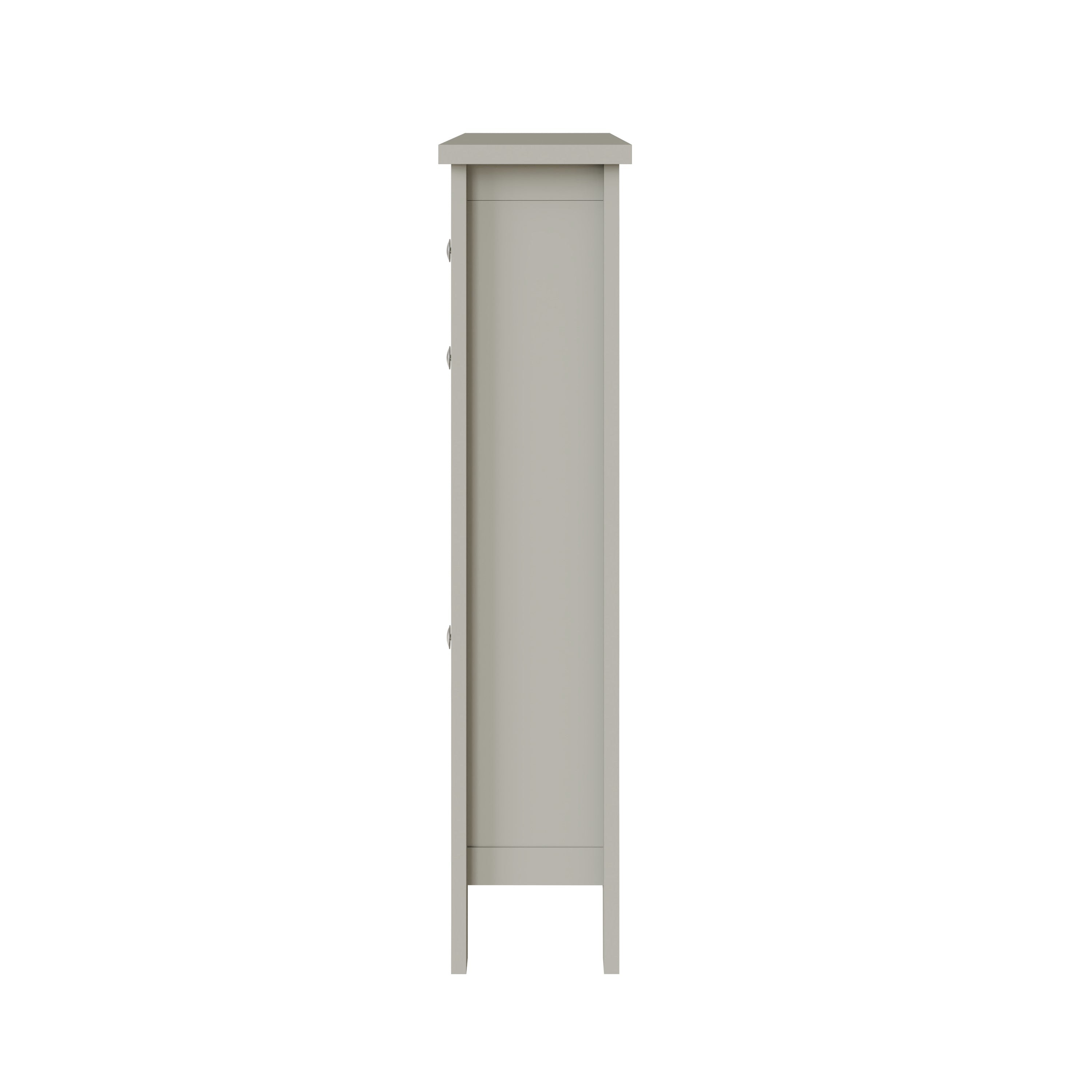 Deluxe Two Tier Shoe Cabinet – Grey
