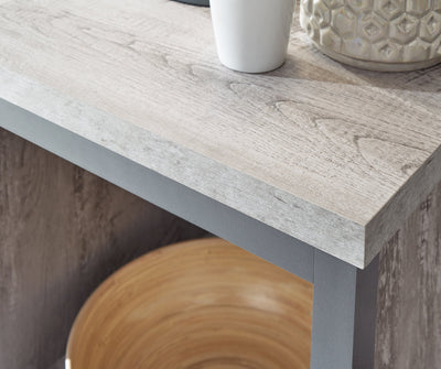 Boston Simple Lamp Table Grey – GFW, view 4