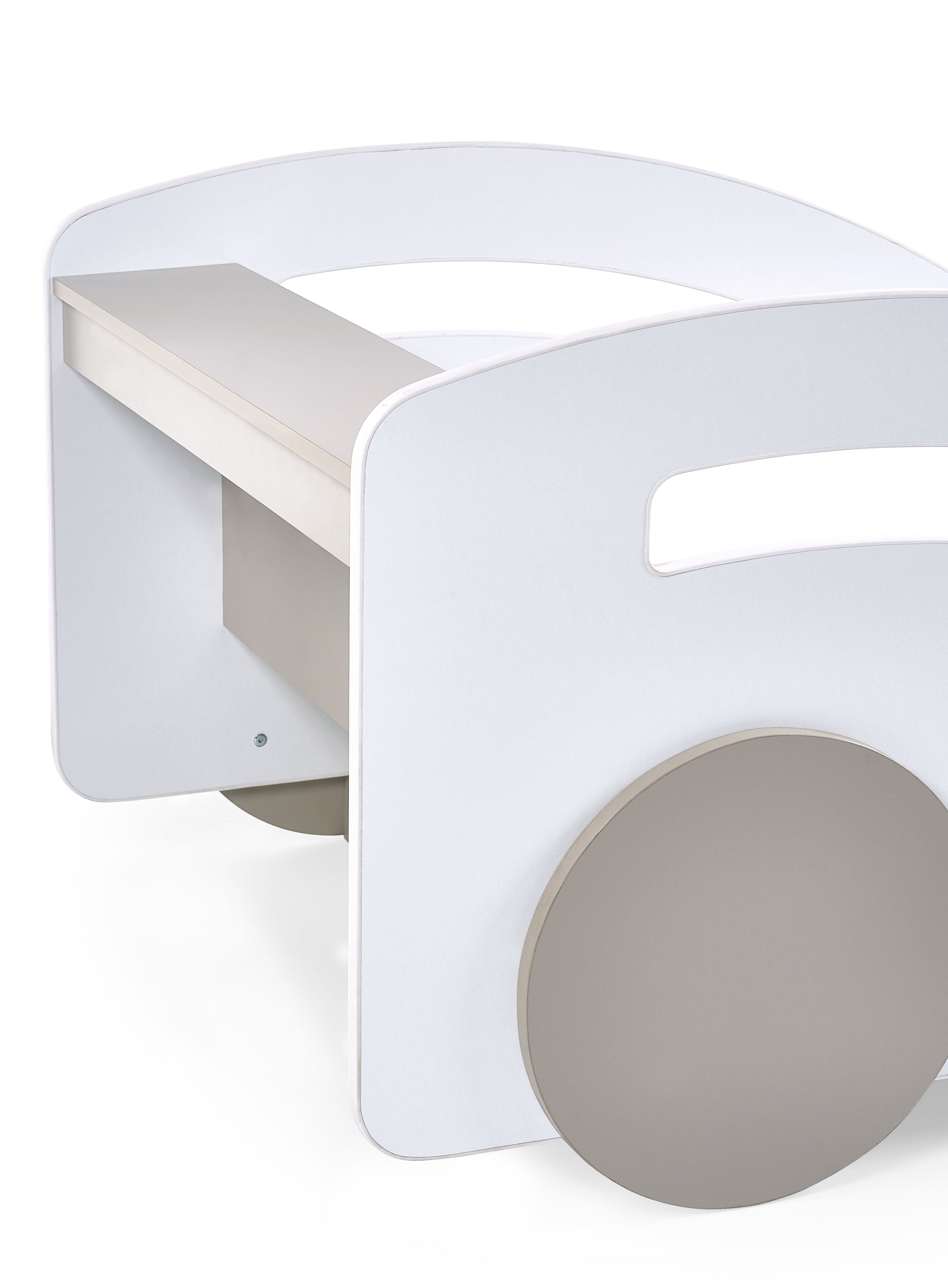 Atlantis Toddler Car Bed - White – Julian Bowen, view 10