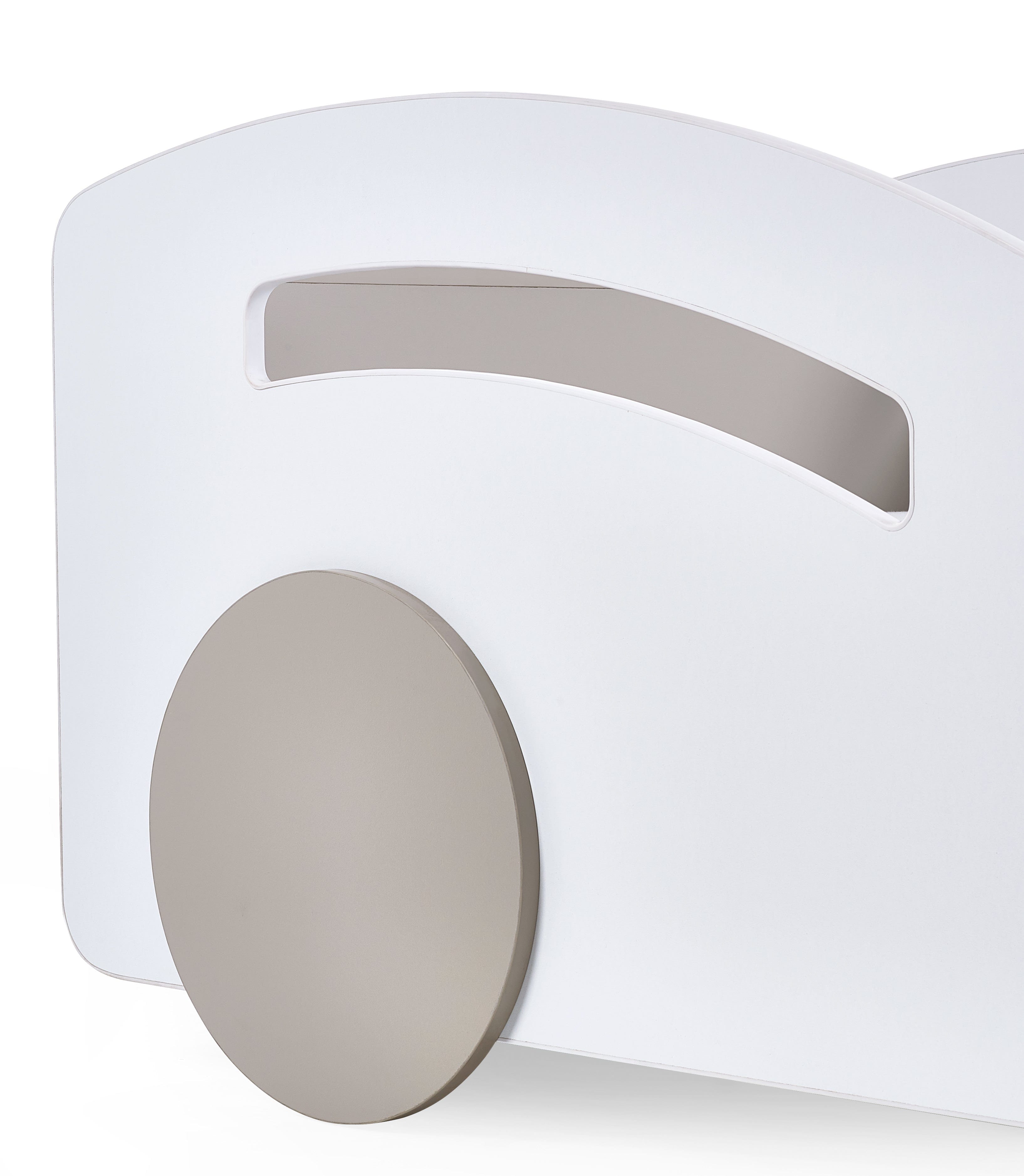 Atlantis Toddler Car Bed - White – Julian Bowen, view 8