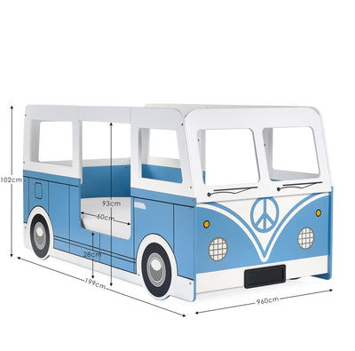 Campervan Bed - Light Blue – Julian Bowen, view 4