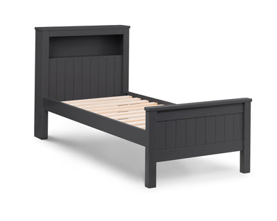 Maine Bookcase Bed - Anthracite – Julian Bowen, view 2