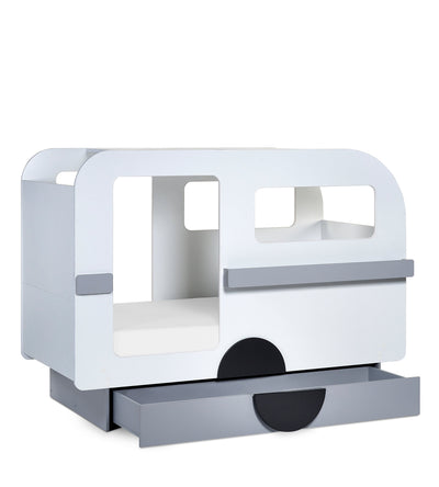Tourer Caravan Bed - Vapor Grey And White – Julian Bowen, view 3