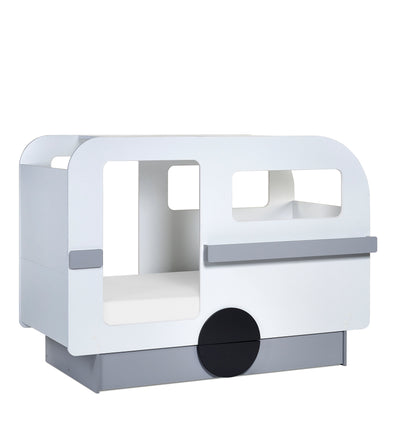 Tourer Caravan Bed - Vapor Grey And White – Julian Bowen