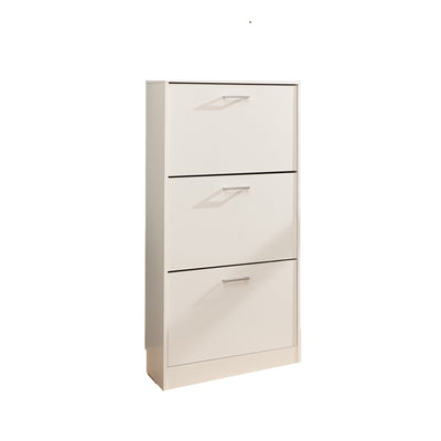 Stirling Three Tier Shoe Cabinet – White