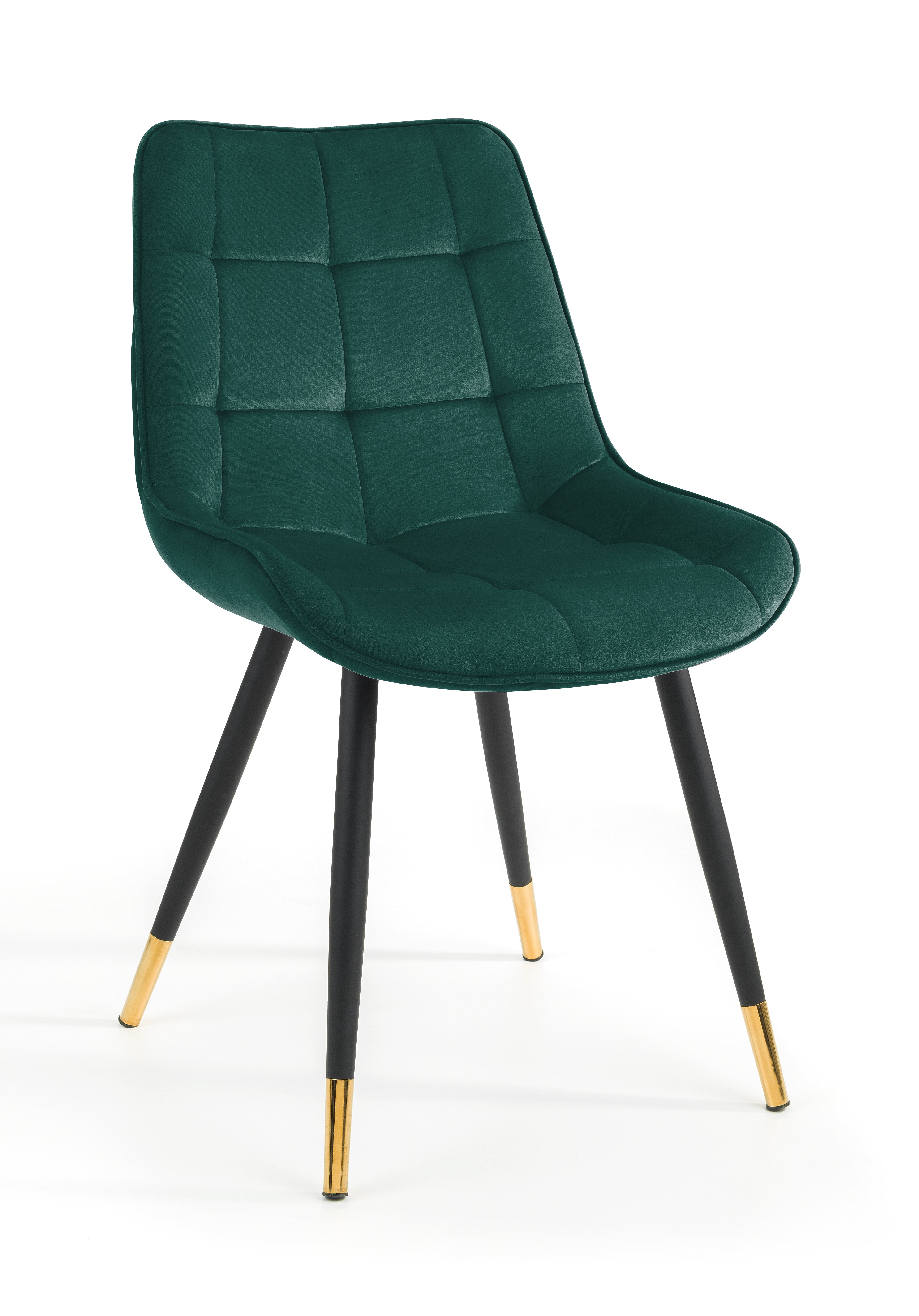 Hadid Dining Chairs - Green (Set Of 2) – Julian Bowen, view 3