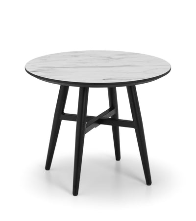 Firenze Marble Effect Lamp Table – Julian Bowen