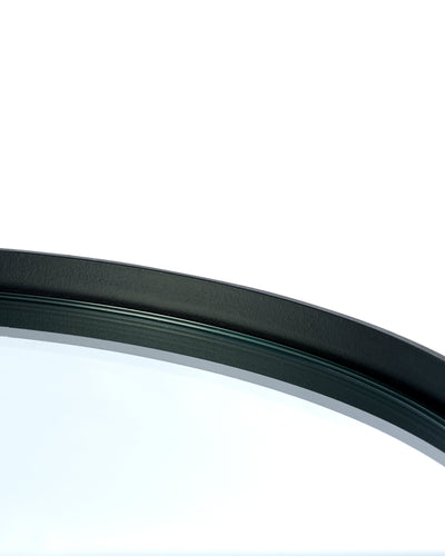 Franki Mirror Glass Lamp Table – Julian Bowen, view 6