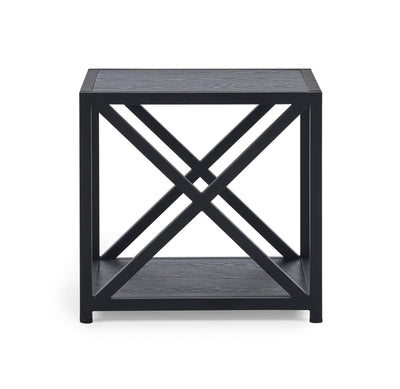 Lima Lamp Table - Black Ash – Julian Bowen, view 4