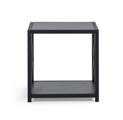 Lima Lamp Table - Black Ash – Julian Bowen, view 3