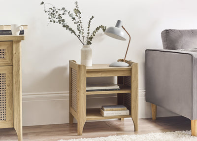 Sydney Lamp Table With Removable Shelf – Julian Bowen, view 11