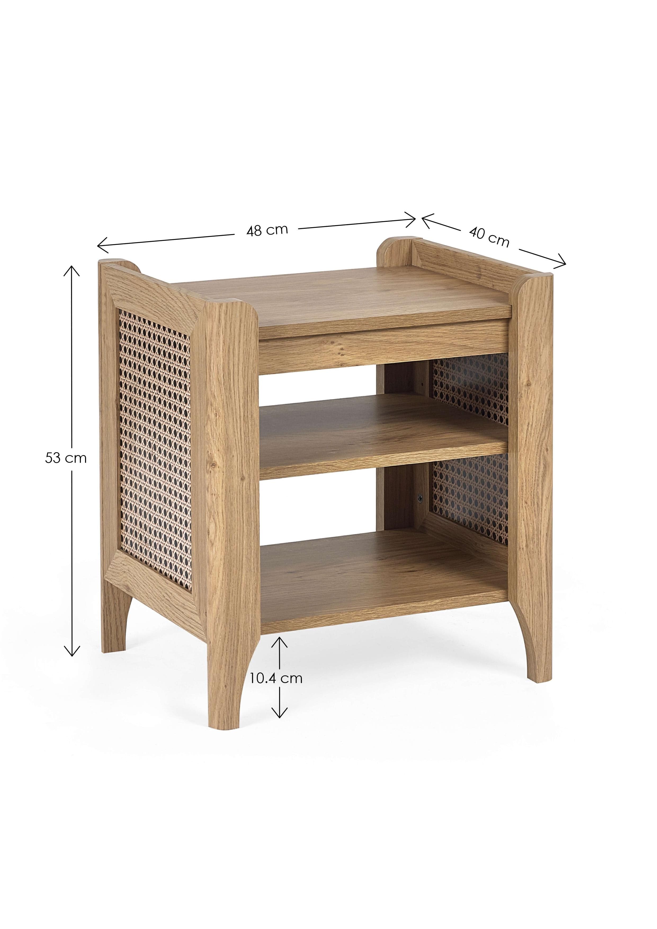 Sydney Lamp Table With Removable Shelf – Julian Bowen, view 9