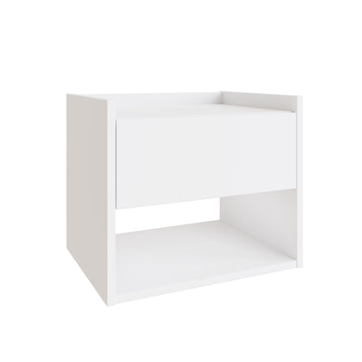 Harmony Wall Mounted Pair Of Bedside Tables White - GFW – GFW, view 5