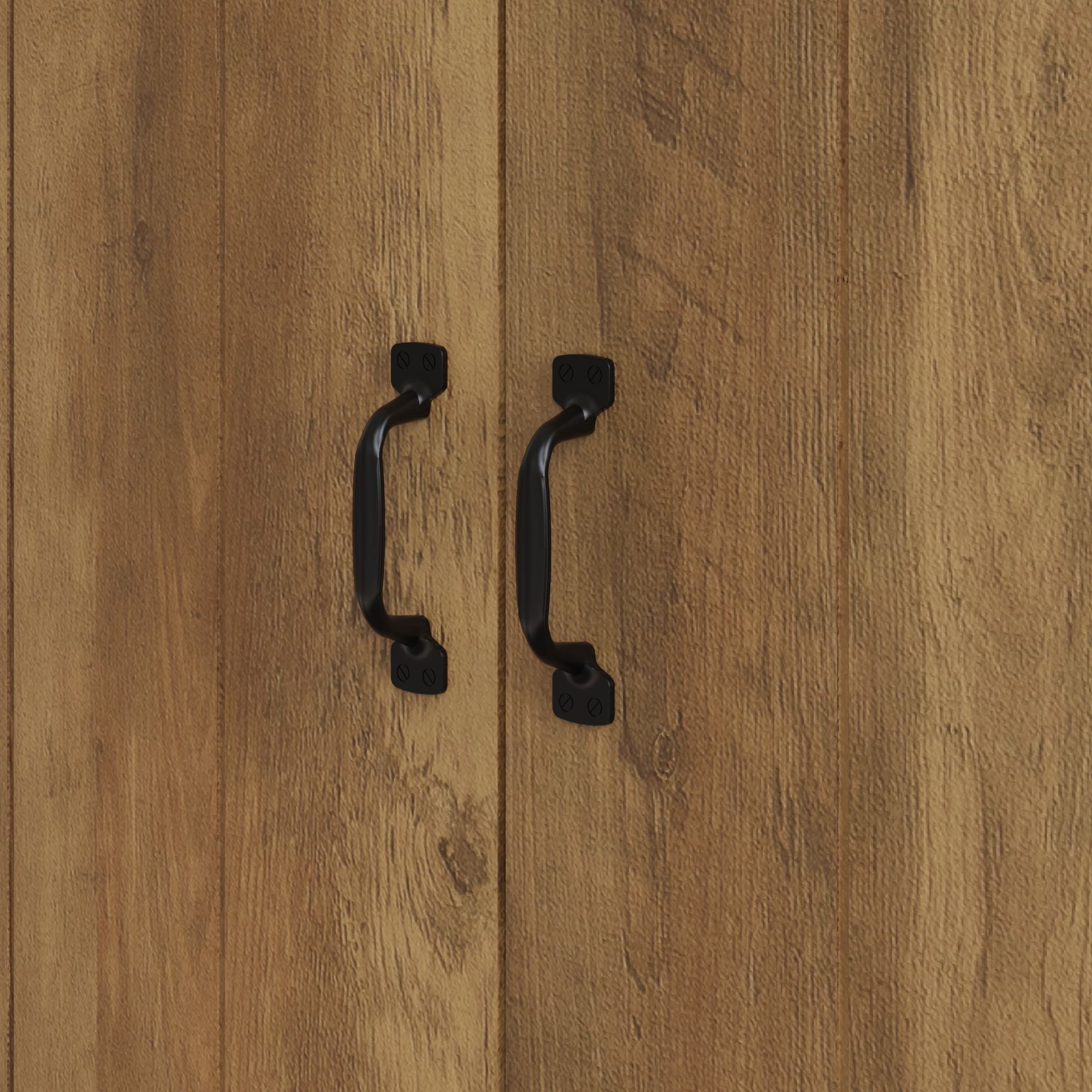 Boston 3 Door Wardrobe Knotty Oak – GFW, view 8