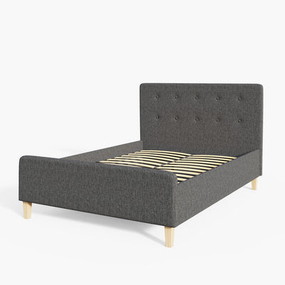Ashbourne Ottoman Bed Dark Grey – GFW, view 25