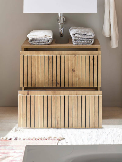 Austin 2 Drawer Under Sink Cabinet – Julian Bowen, view 3