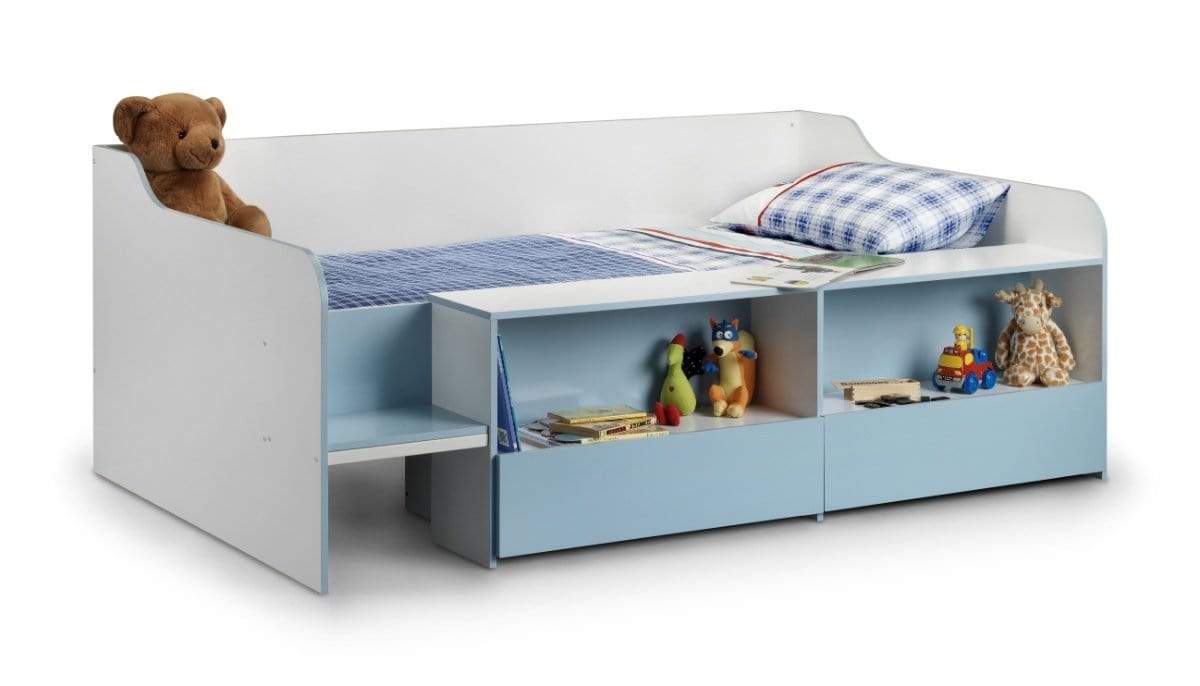 Julian Bowen LOW SLEEPER Stella Low Sleeper Blue Bed Kings