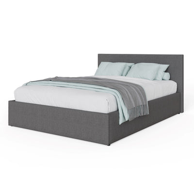 Side Lift Ottoman Bed Grey – GFW