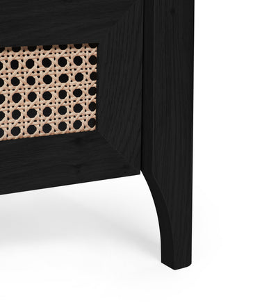 Sydney 6 Drawer Wide Chest - Black Ash – Julian Bowen, view 8