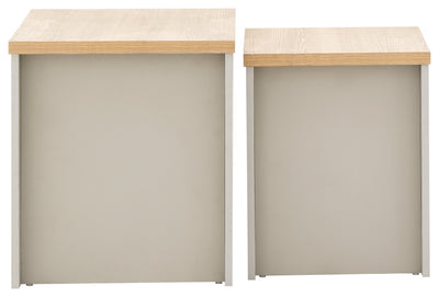 Lancaster Nesting Tables Grey – GFW, view 11