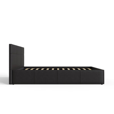 End Lift Ottoman Bed Black – GFW, view 4