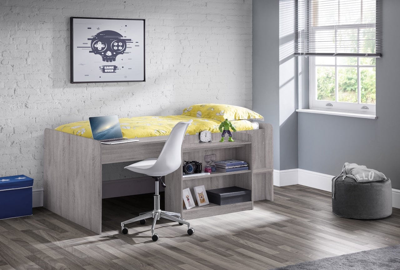 Neptune Midsleeper Grey Oak – Julian Bowen, view 2