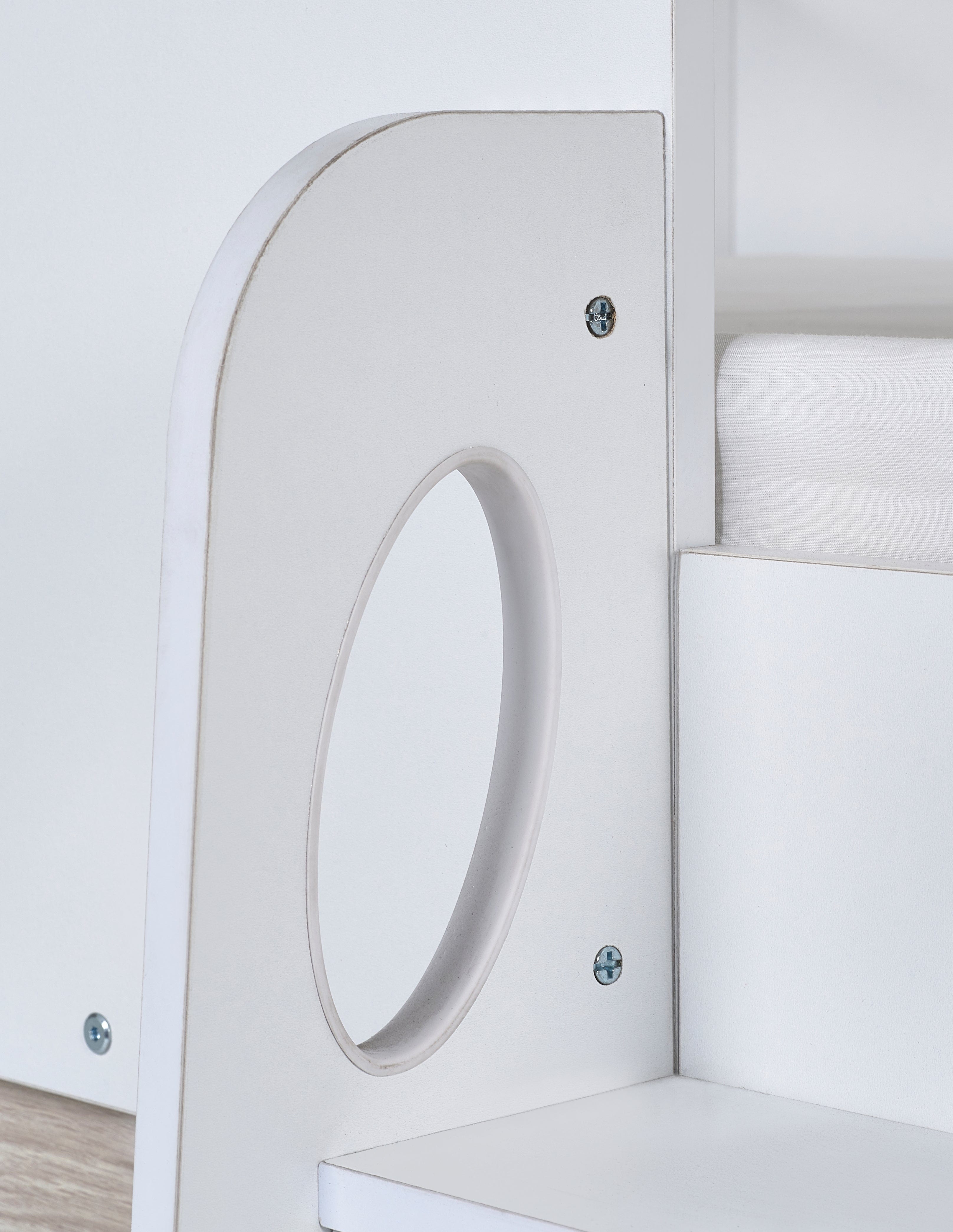 Orpheus Midsleeper - Pale Wood And White – Julian Bowen, view 5