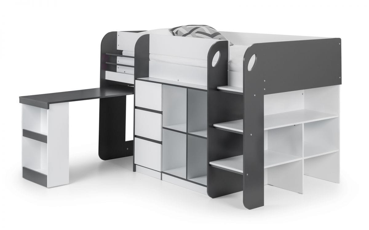 Saturn Midsleeper - Charcoal & White – Julian Bowen, view 9